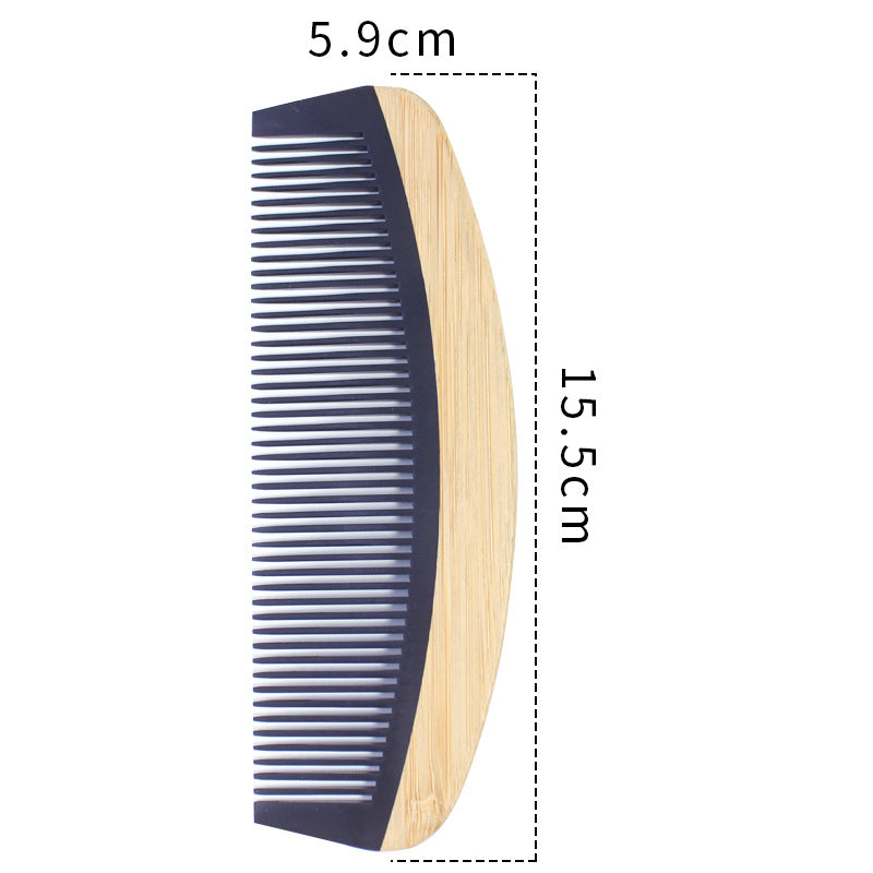 Anti-Static Bamboo Hair Comb for Women - Wooden Design