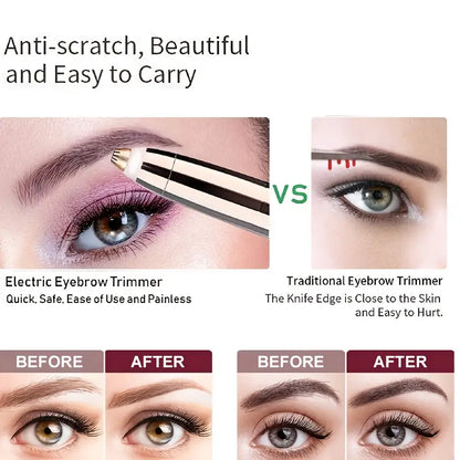 Easy Chargeable Painless Eyebrow Hair Remover Tool