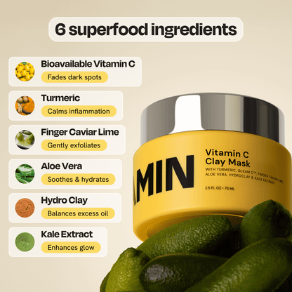 10-Minute Natural Vitamin C Clay Mask