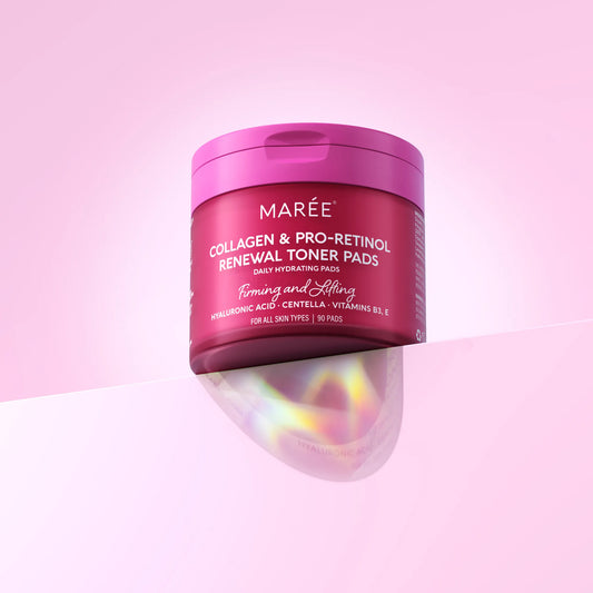 Reduce Fine Lines and Wrinkles Collagen & Retinol Toner Pads