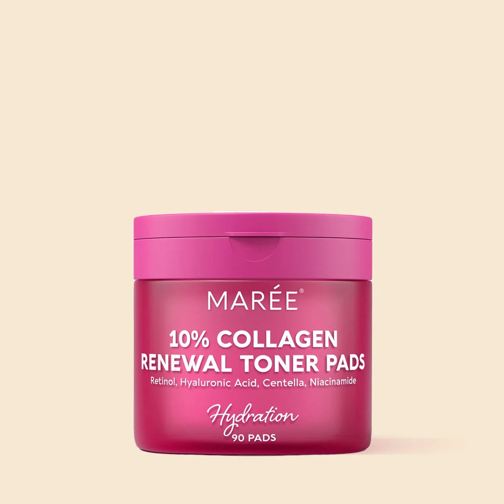 Reduce Fine Lines and Wrinkles Collagen & Retinol Toner Pads