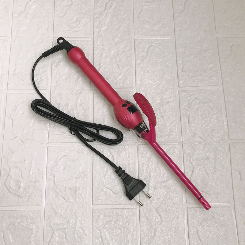 Professional LCD Display 9mm Curling Iron