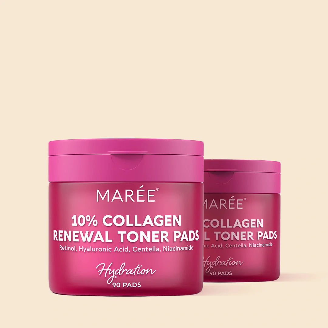Reduce Fine Lines and Wrinkles Collagen & Retinol Toner Pads
